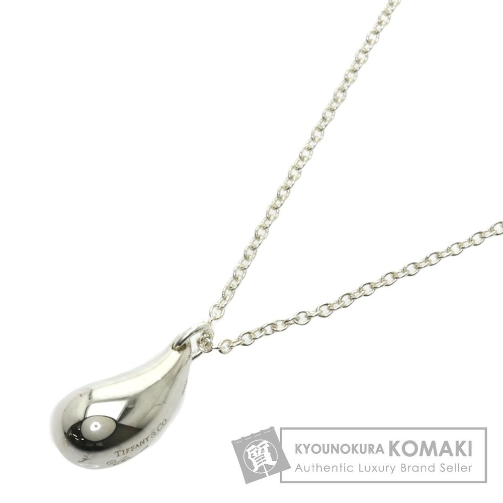 Tiffany Teardrop Necklace Silver Tiffany